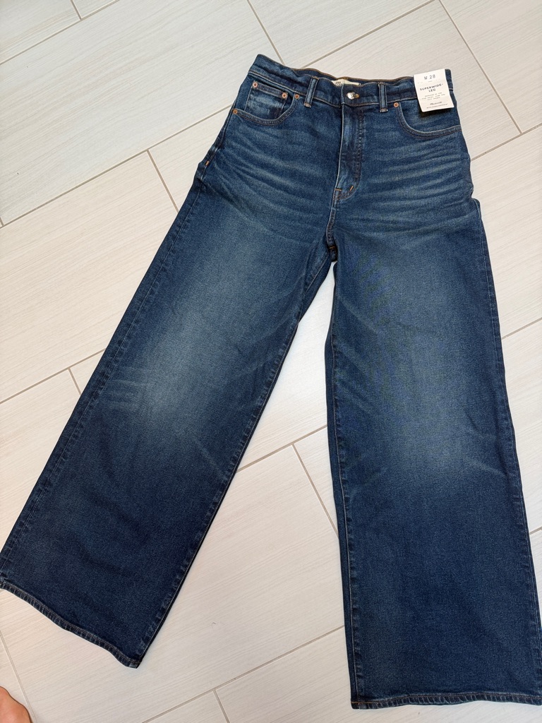 Madewell Superwide-Leg Jeans - Kimpton Wash